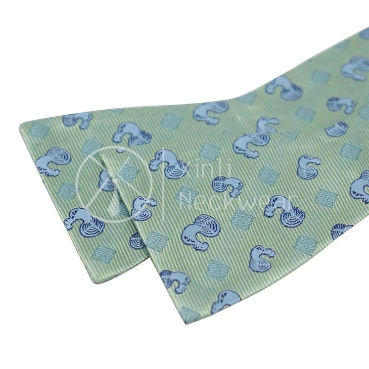 Green Polka Dot Bow