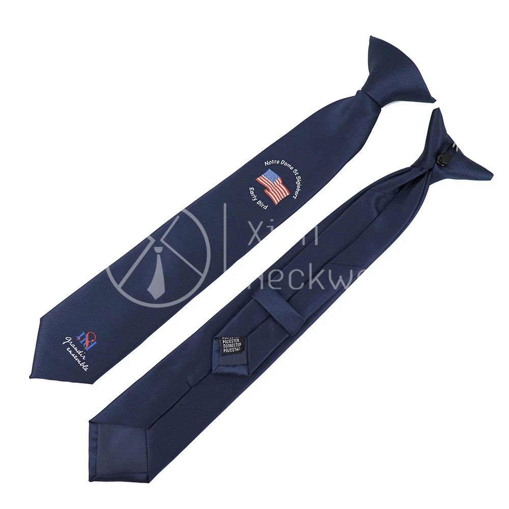 Logo Clip on Tie Logo Clip on Tie